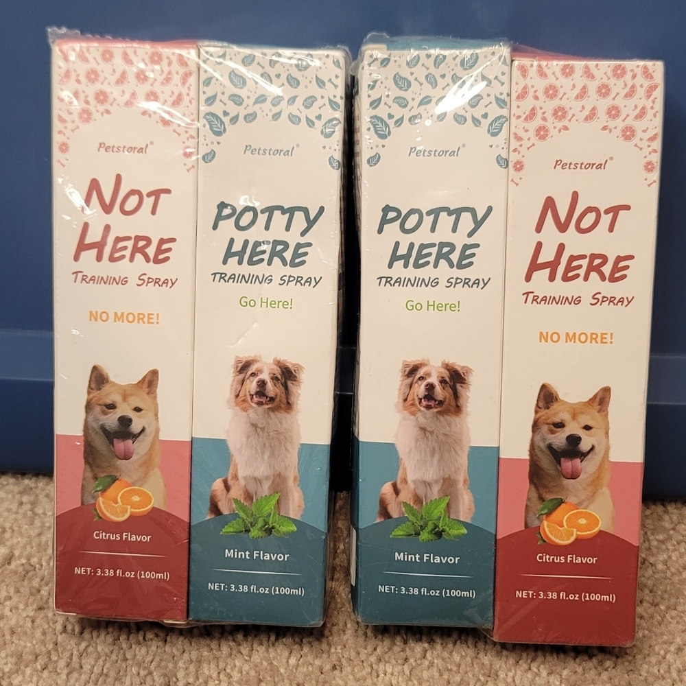 Petstoral Training Spray Set - Citrus and Mint
